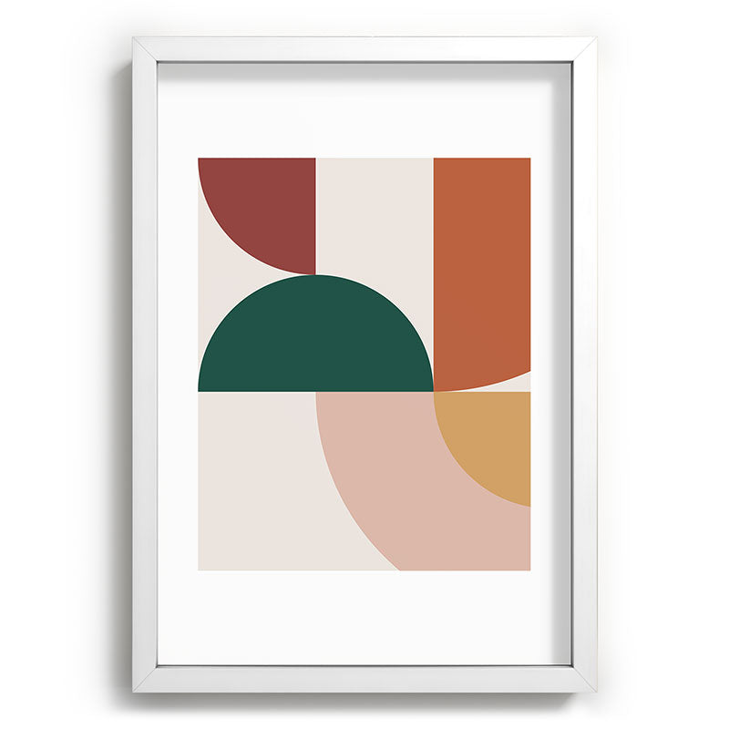 Abstract Geometric 12 Framed Art Print