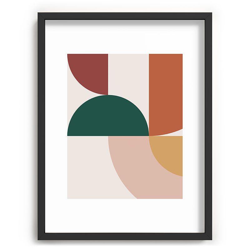Abstract Geometric 12 Framed Art Print