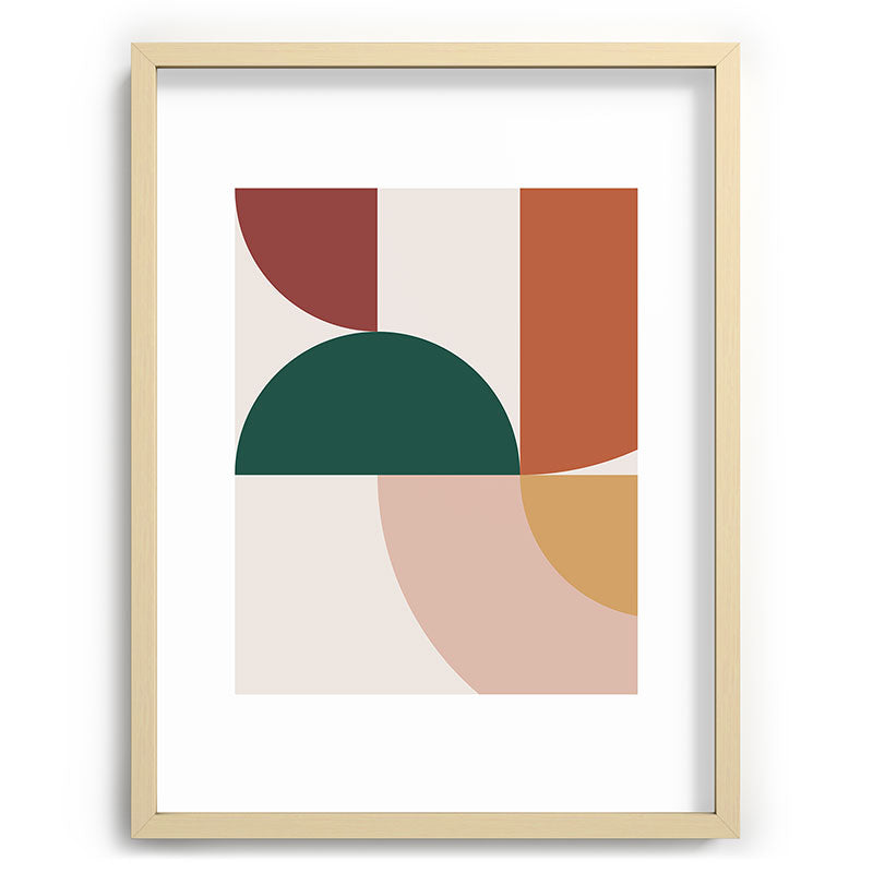 Abstract Geometric 12 Framed Art Print