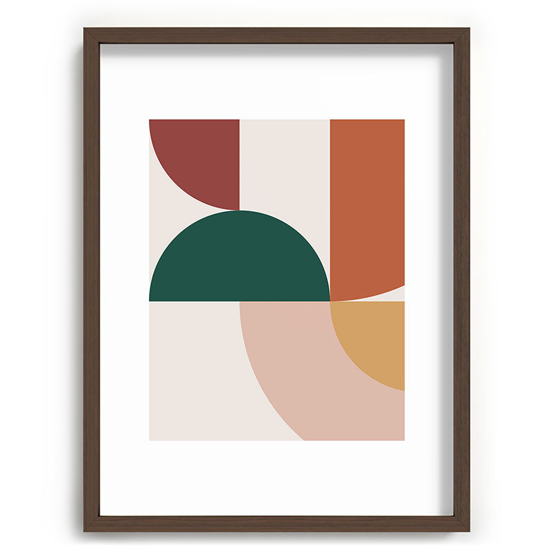 Abstract Geometric 12 Framed Art Print