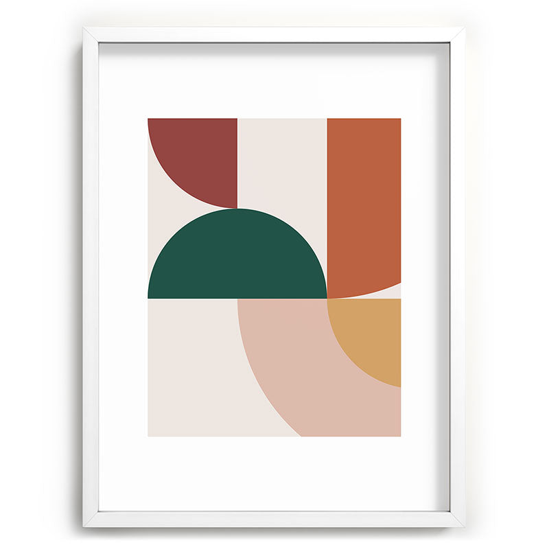Abstract Geometric 12 Framed Art Print