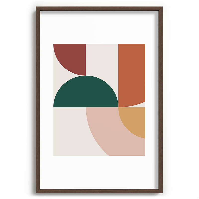 Abstract Geometric 12 Framed Art Print