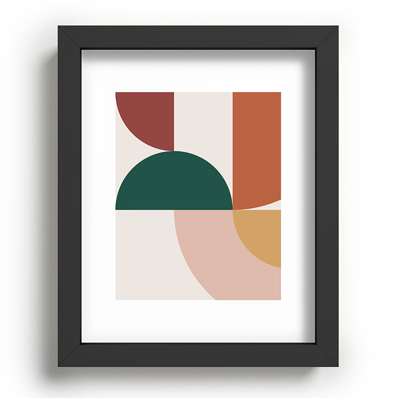 Abstract Geometric 12 Framed Art Print