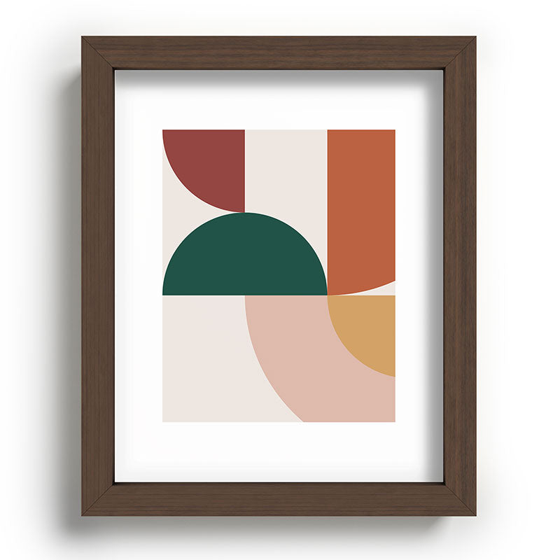 Abstract Geometric 12 Framed Art Print