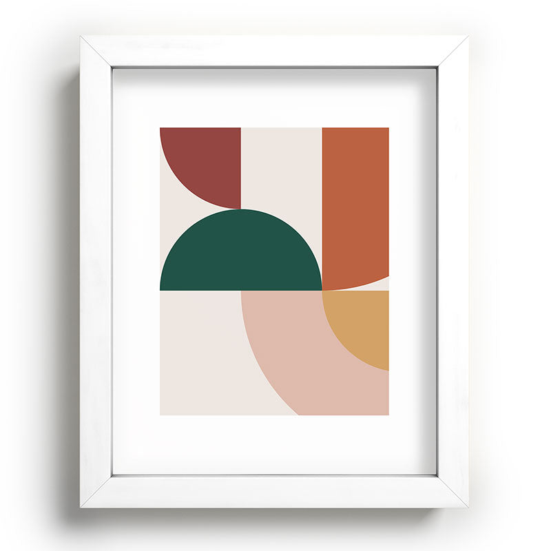 Abstract Geometric 12 Framed Art Print