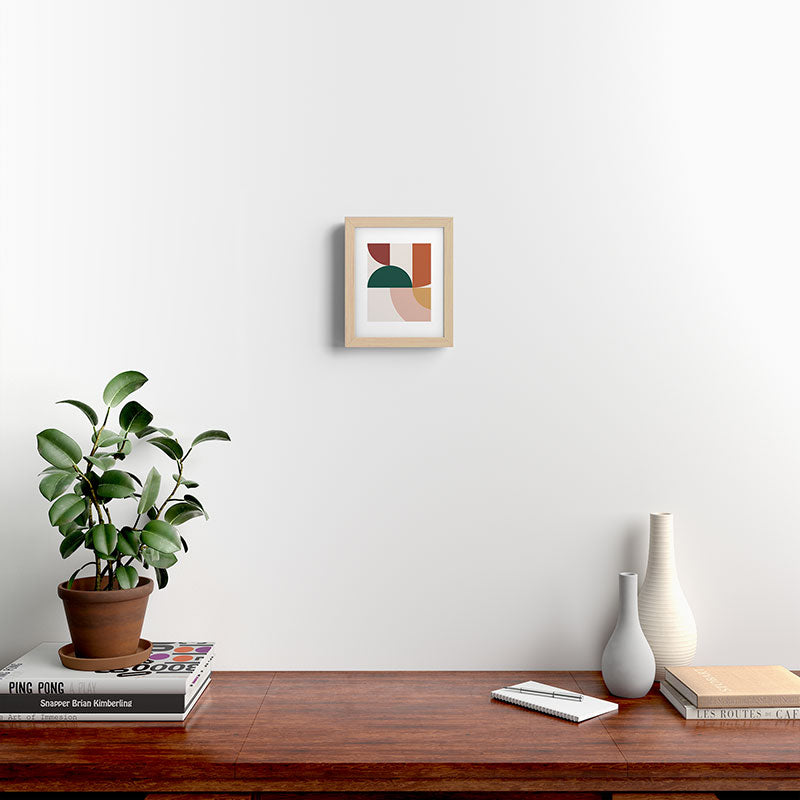 Abstract Geometric 12 Framed Art Print