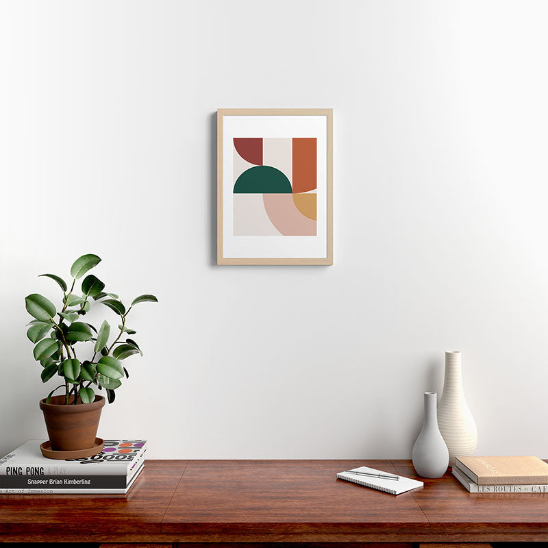 Abstract Geometric 12 Framed Art Print