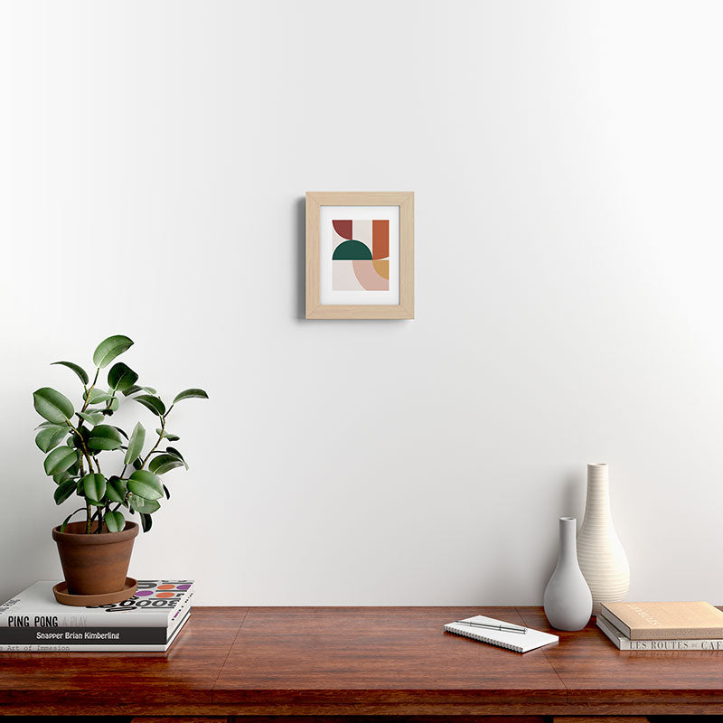 Abstract Geometric 12 Framed Art Print