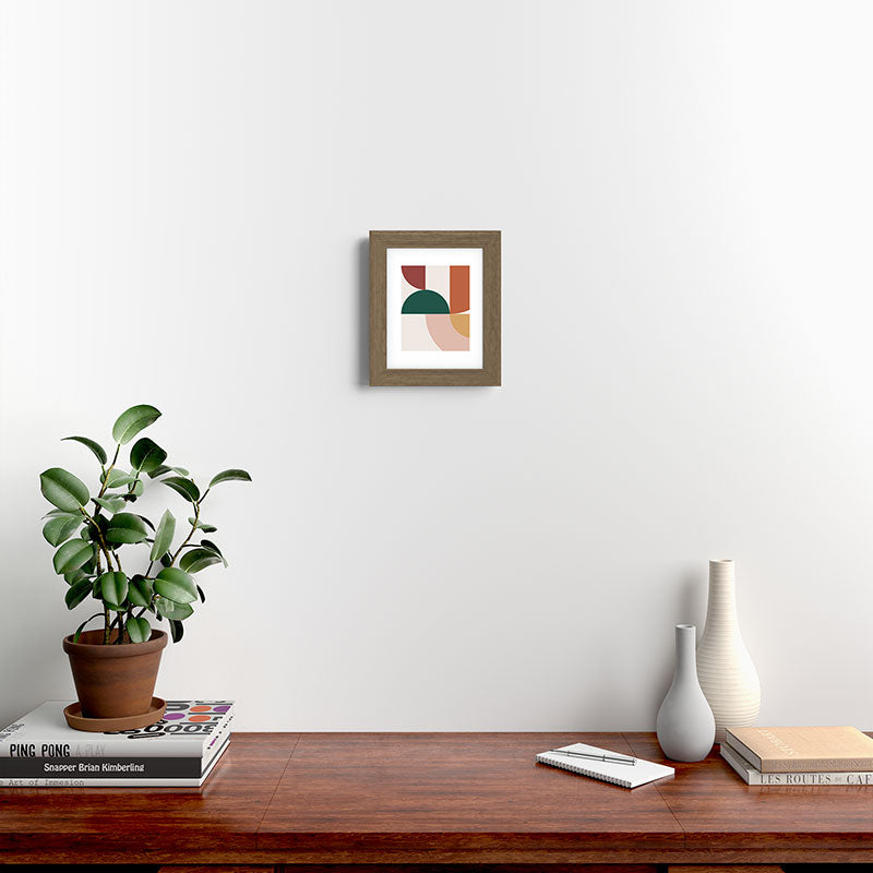 Abstract Geometric 12 Framed Art Print