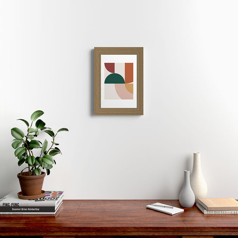 Abstract Geometric 12 Framed Art Print