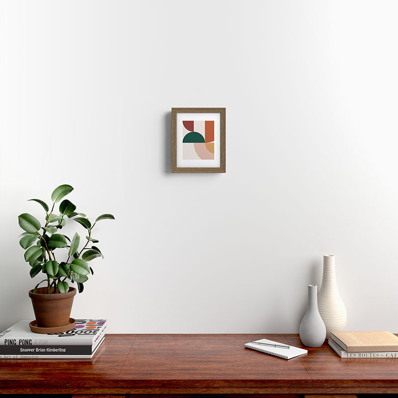 Abstract Geometric 12 Framed Art Print