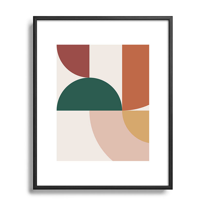 Abstract Geometric 12 Framed Art Print