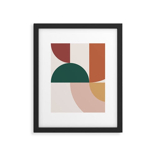 Abstract Geometric 12 Framed Art Print