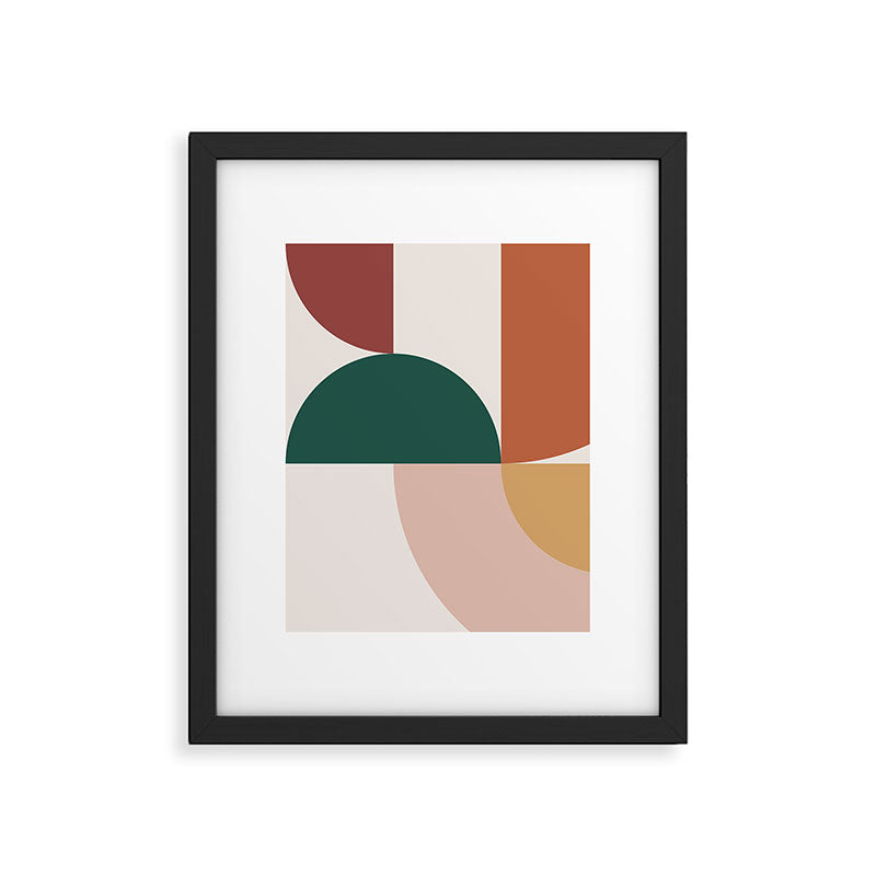 Abstract Geometric 12 Framed Art Print