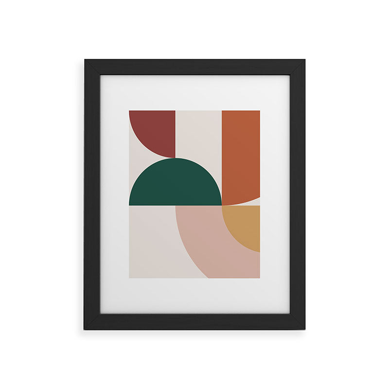 Abstract Geometric 12 Framed Art Print