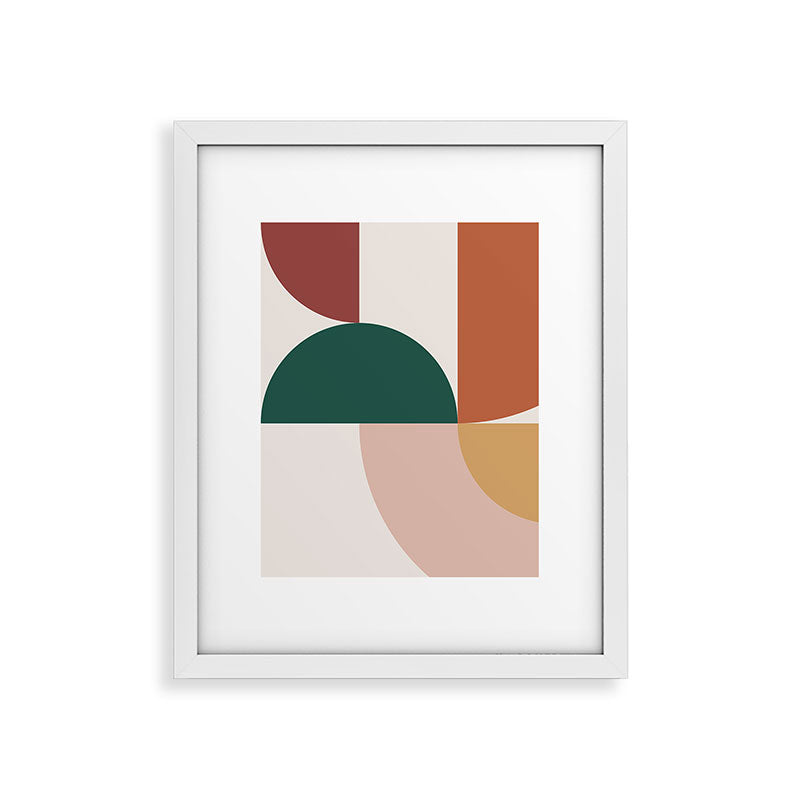 Abstract Geometric 12 Framed Art Print