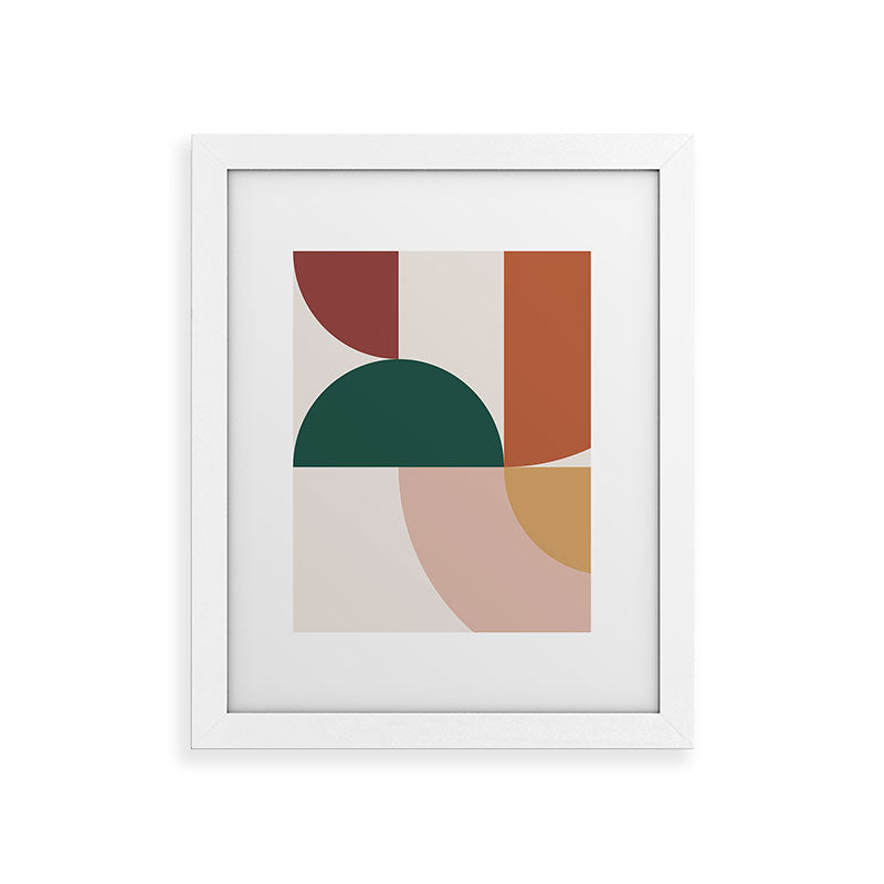 Abstract Geometric 12 Framed Art Print